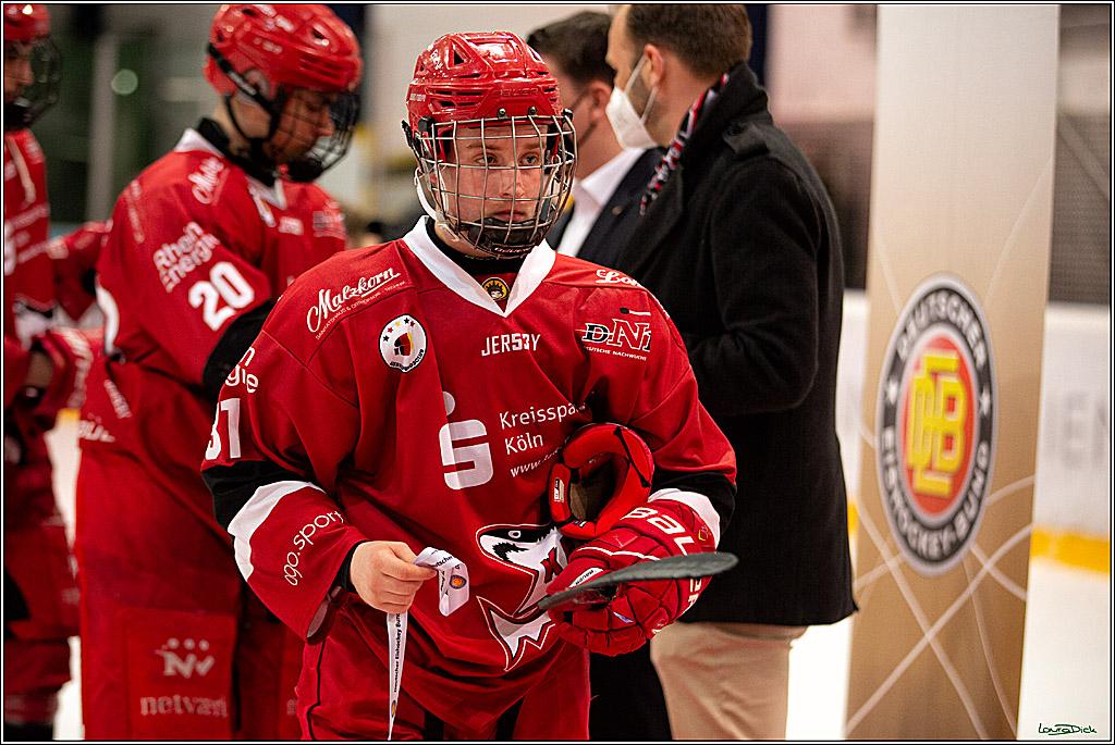 U20- DNL; Koelner Junghaie- Eisbaeren Juniors Berlin; Koeln, 27.03.2022